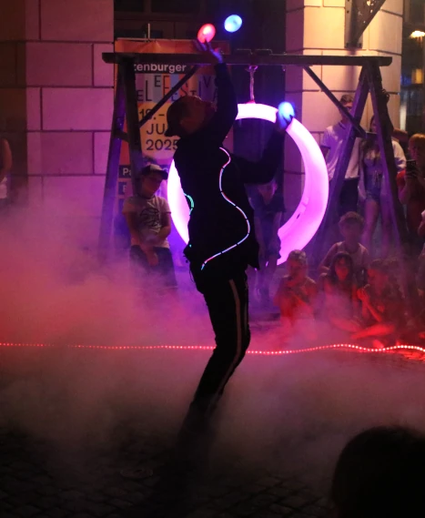 Show & Spektakel - LED Jonglage Altenburger Spielefestival 2025